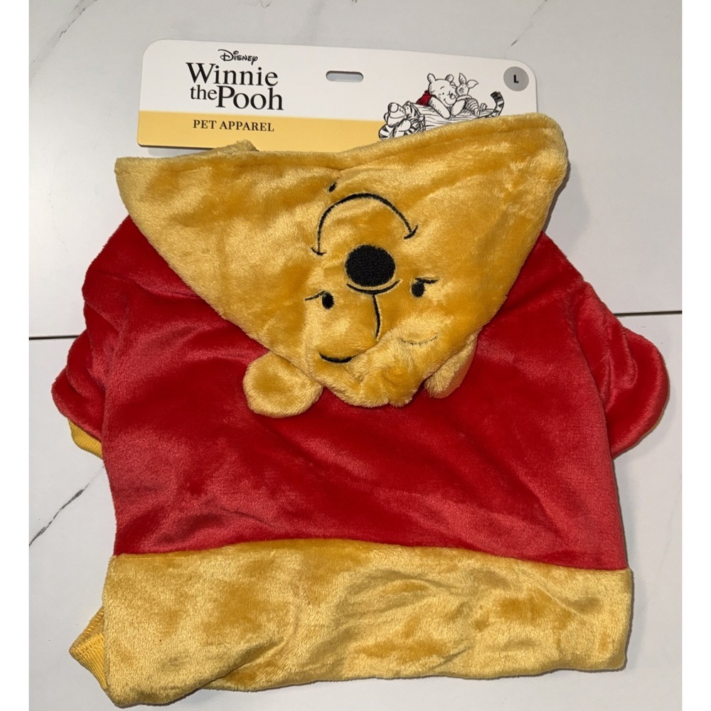 Disney Winnie‎ The Pooh Pet Apparel Dog Costume Size Large NEW